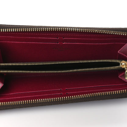 Louis Vuitton Monogram Clemence Wallet Fuchsia 5 of 7