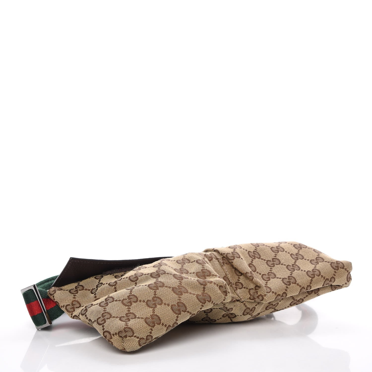 Gucci Monogram Web Belt Bag Dark Brown 4 of 10