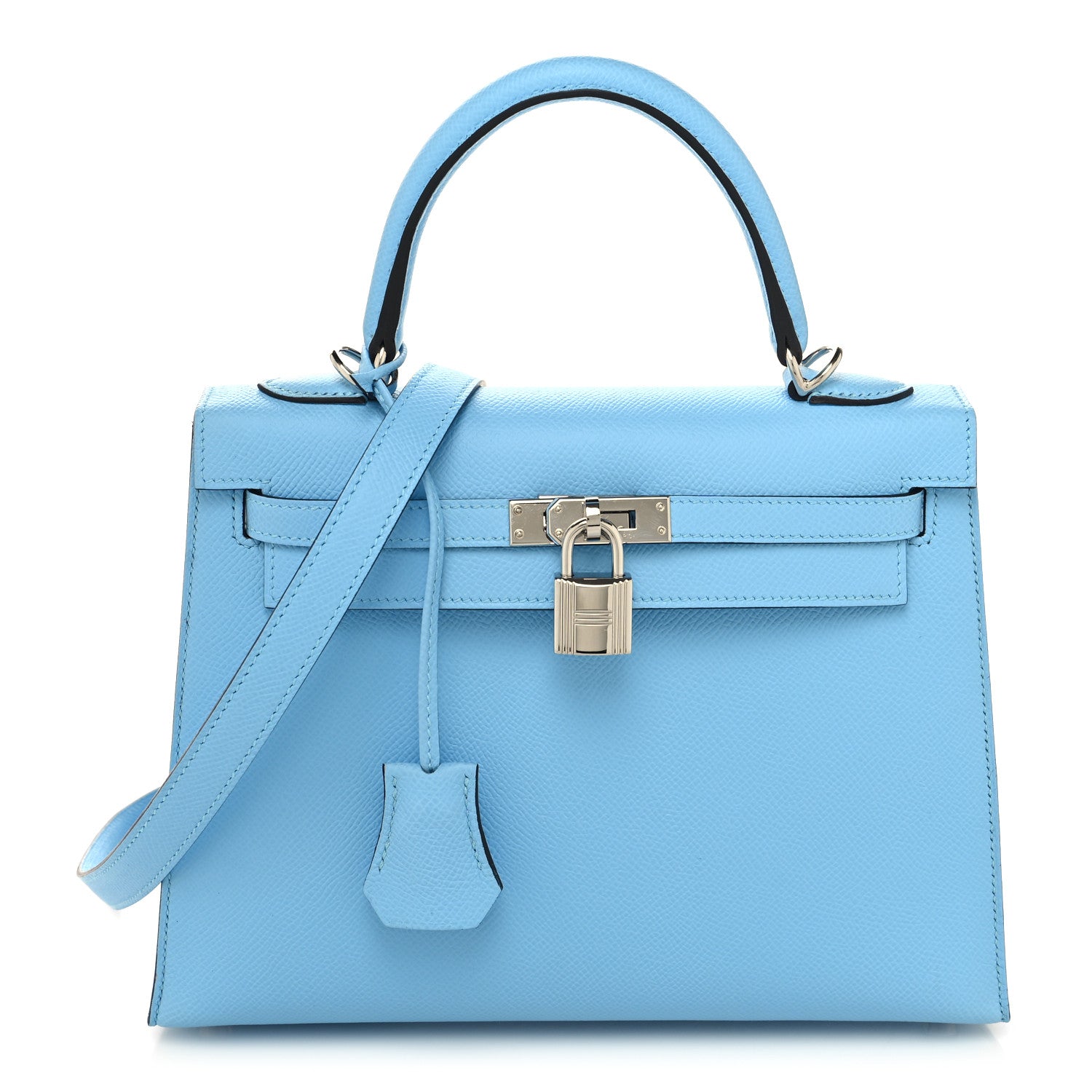 Hermes Epsom Kelly Sellier 25 Celeste 1 of 10