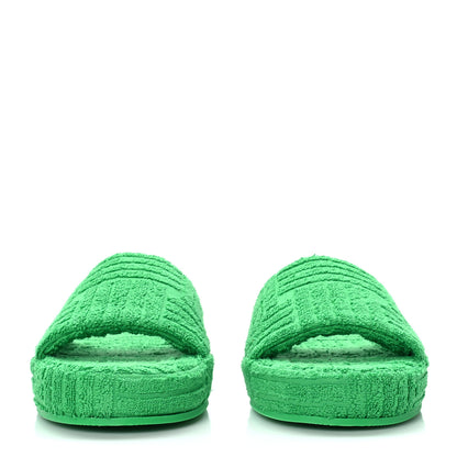 Bottega Veneta Resort Sponge Slides Mens Sandals 45 Grass 2 of 6
