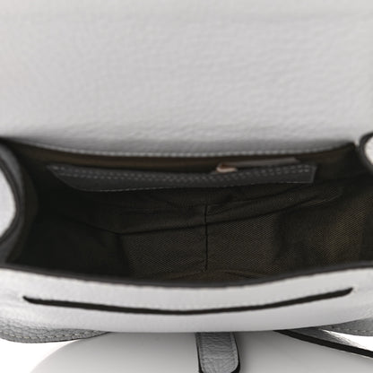 Chloe Calfskin Marcie Round Crossbody Bag Light Cloud 5 of 11