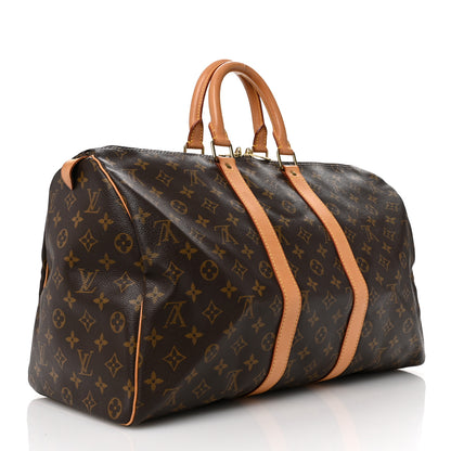 Louis Vuitton Monogram Keepall 45 2 of 12