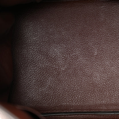 Hermes Taurillon Clemence Birkin 35 Havane 12 of 13