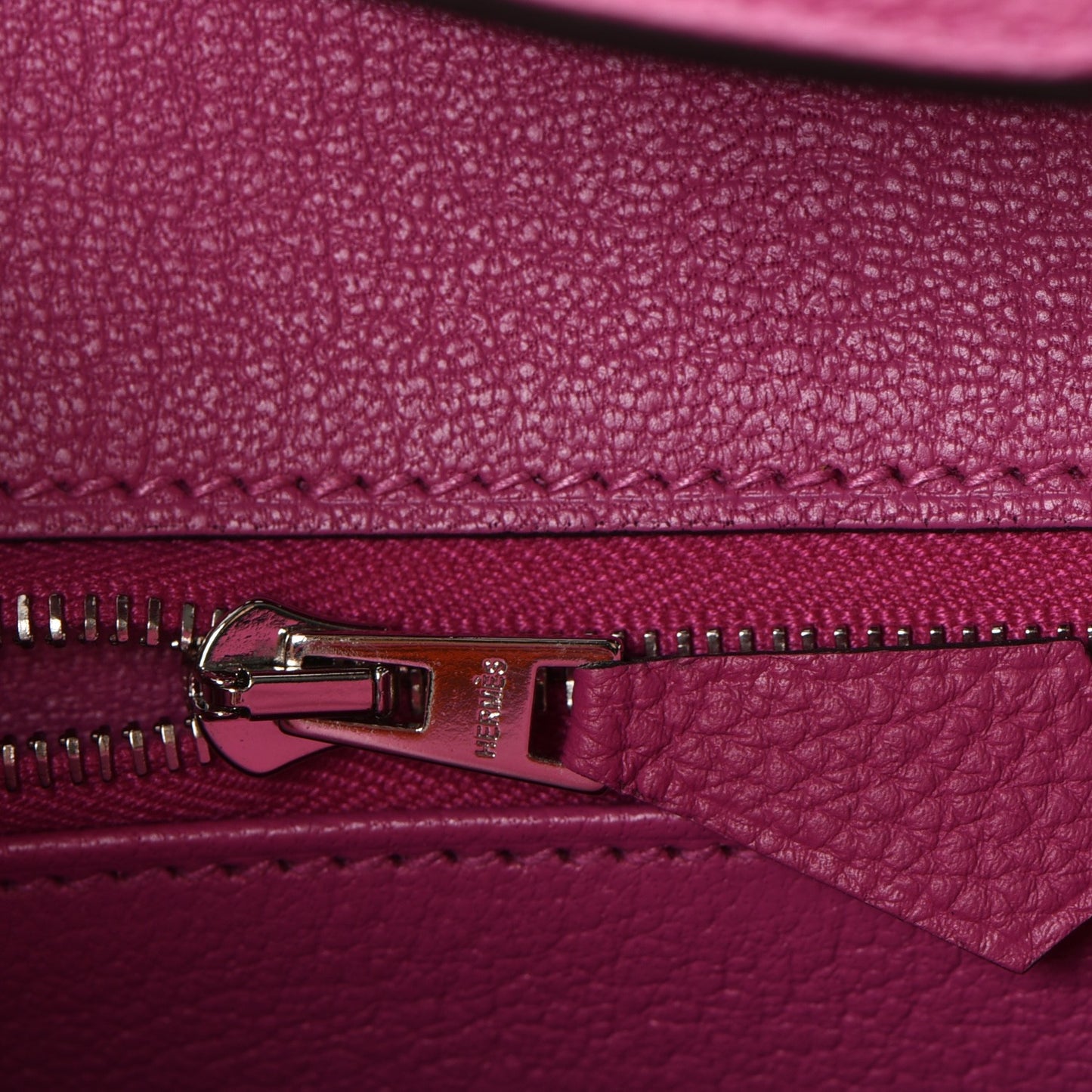 Togo Birkin 25 Rose Pourpre