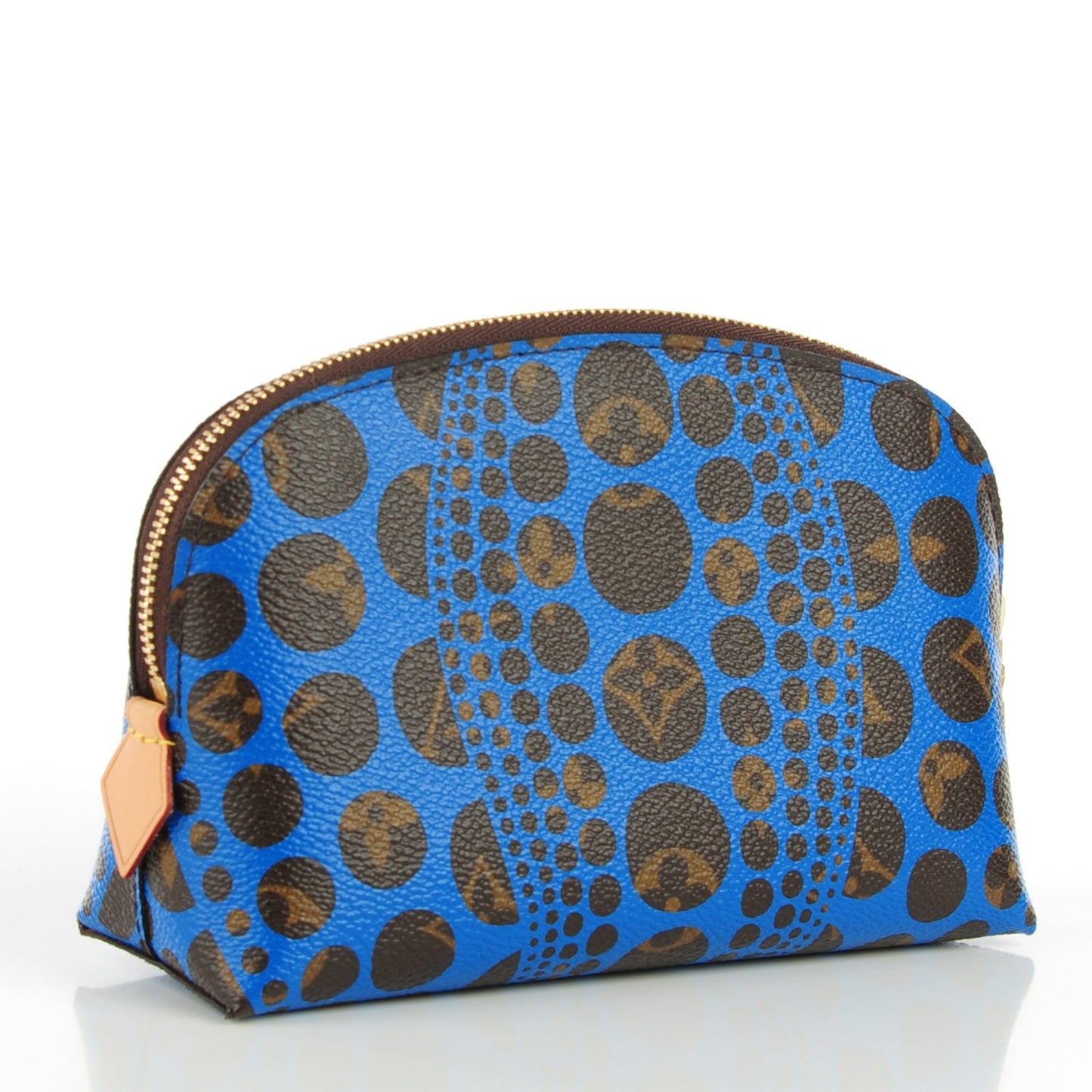 Monogram Kusama Pumpkin Dots Cosmetic Pouch Blue