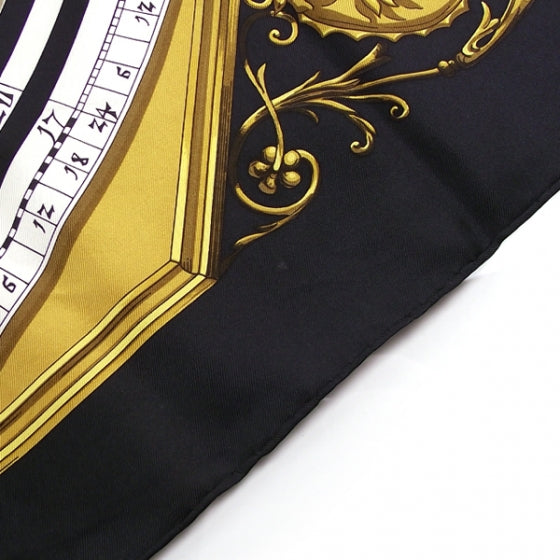 Hermes Silk Astrology Scarf Navy Bleu 8 of 8