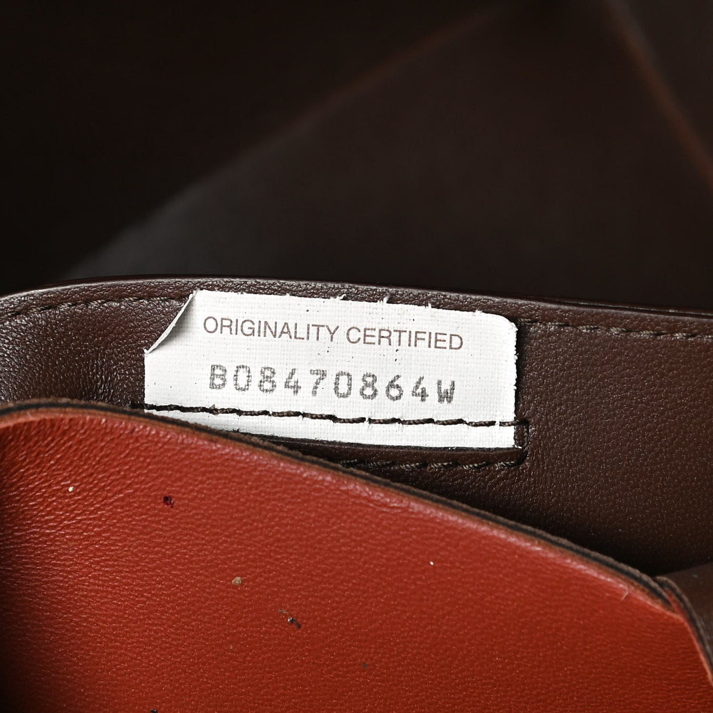 Nappa Maxi Intrecciato Mens Arco Tote Red Brown