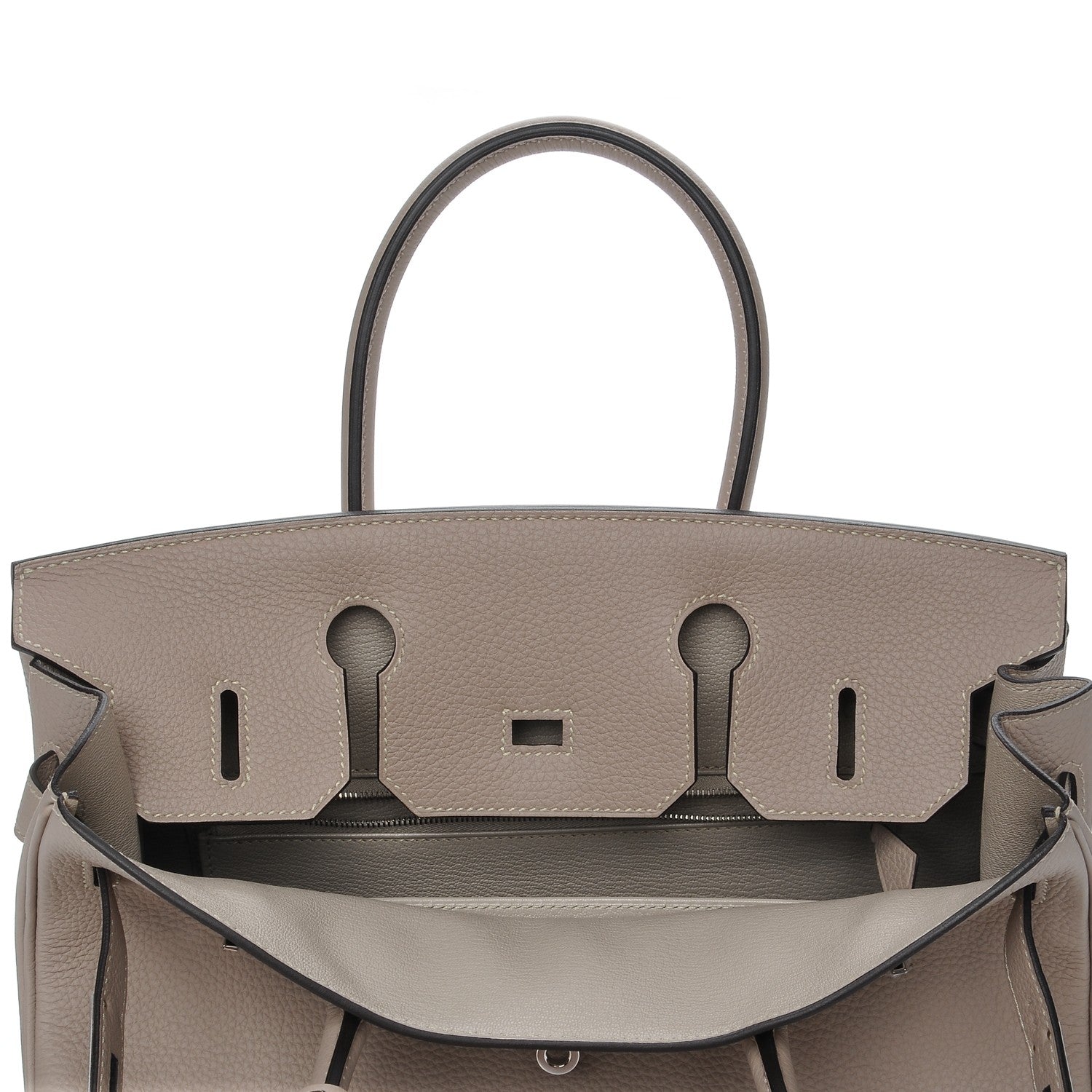 Hermes Togo Birkin 30 Gris Tourterelle 16 of 24