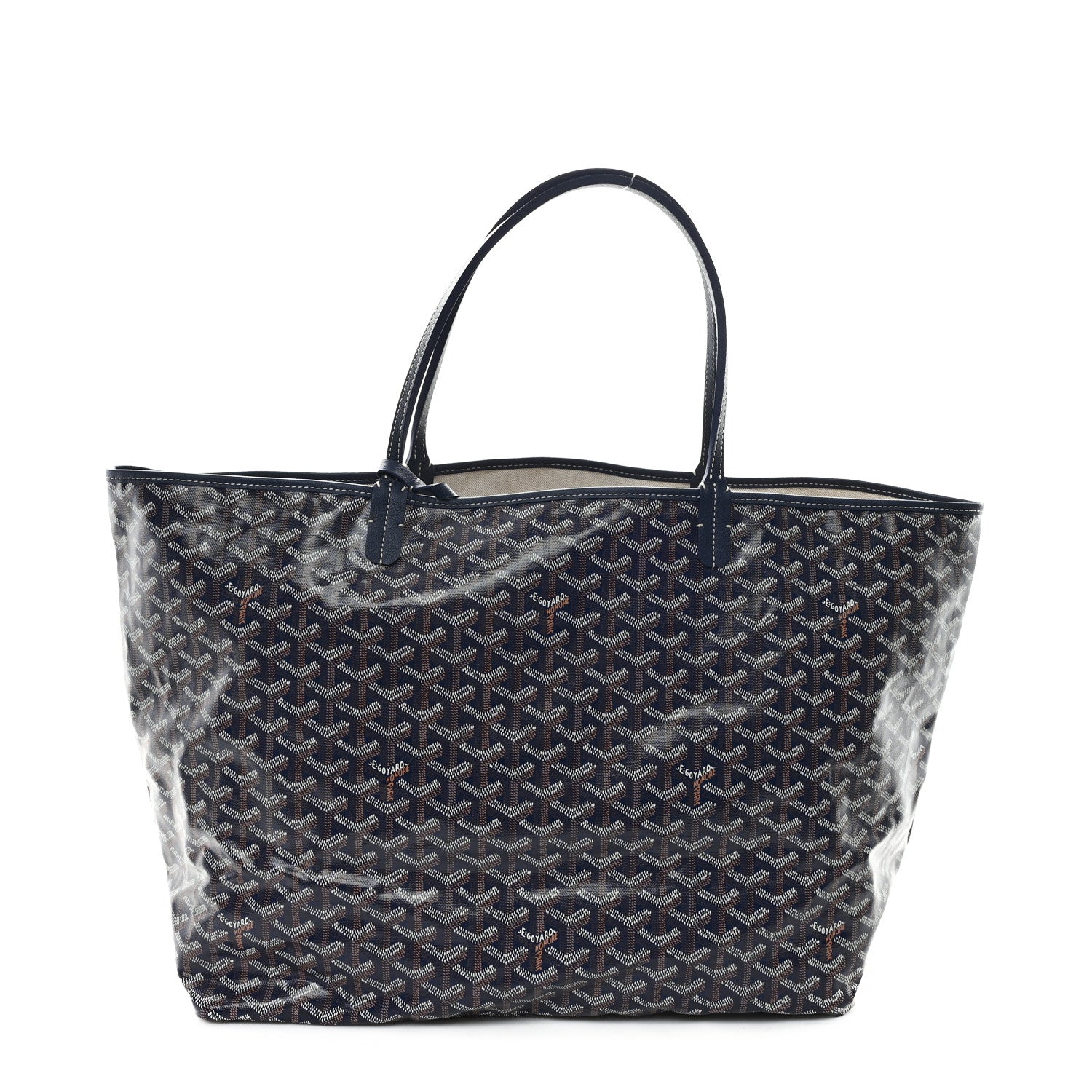 Goyard Goyardine Saint Louis GM Navy 1 of 9