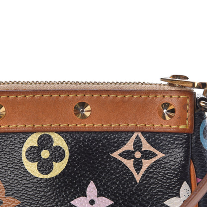 Louis Vuitton Monogram Multicolor Pochette Accessories Black 14 of 16