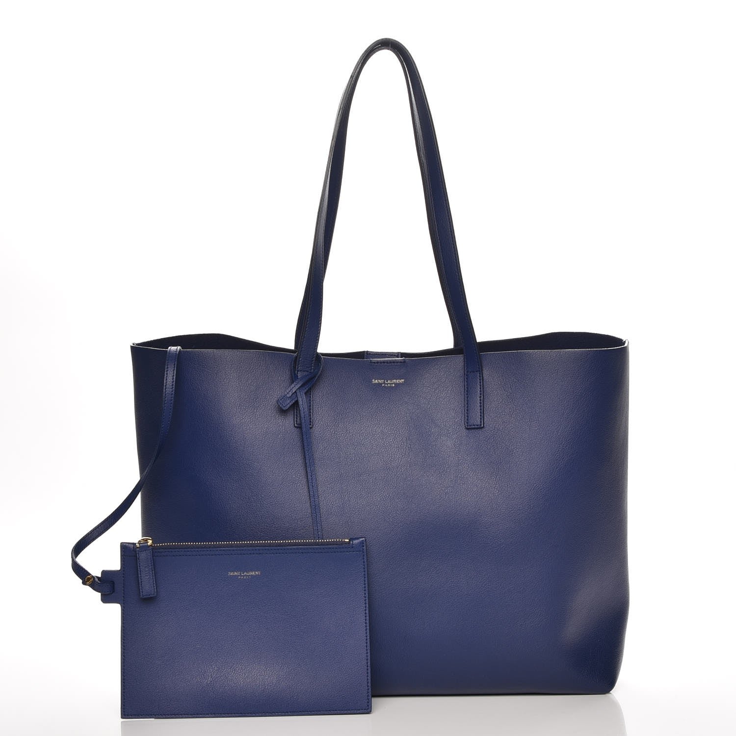 Saint Laurent Calfskin Large Shopping Tote Marinette 8 of 8