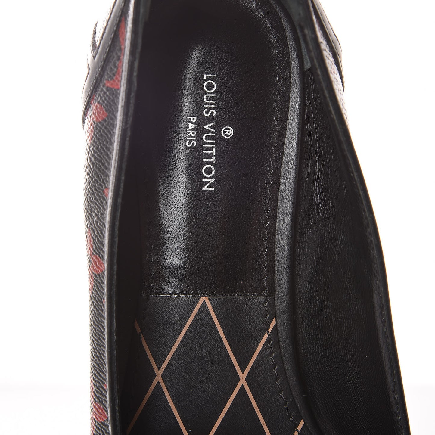 Monogram Infrarouge New Revival Ballerina Flats 38.5 Black