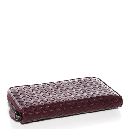 Bottega Veneta Nappa Intrecciato Zip Around Wallet 4 of 8