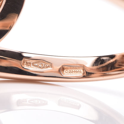 Bulgari 18K Rose Gold Mother of Pearl Diamond Divas' Dream Ring 54 6.75 6 of 7