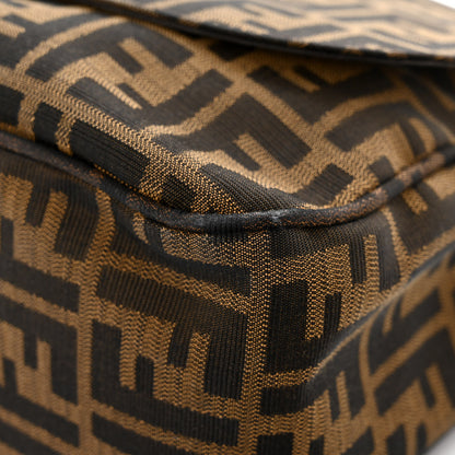 Fendi Zucca Vitello Artic Messenger Bag Tobacco Castagna 13 of 14