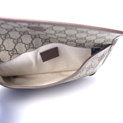 Gucci GG Supreme Monogram Neo Vintage Web Belt Bag Brown 4 of 4