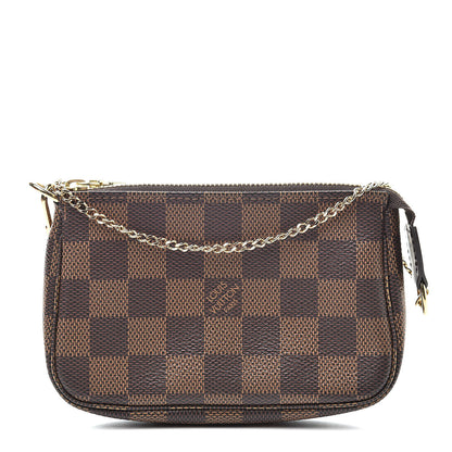 Louis Vuitton Damier Ebene Mini Pochette Accessories 1 of 8