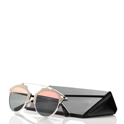 Christian Dior Metal Lambskin So Real Sunglasses Beige 7 of 7