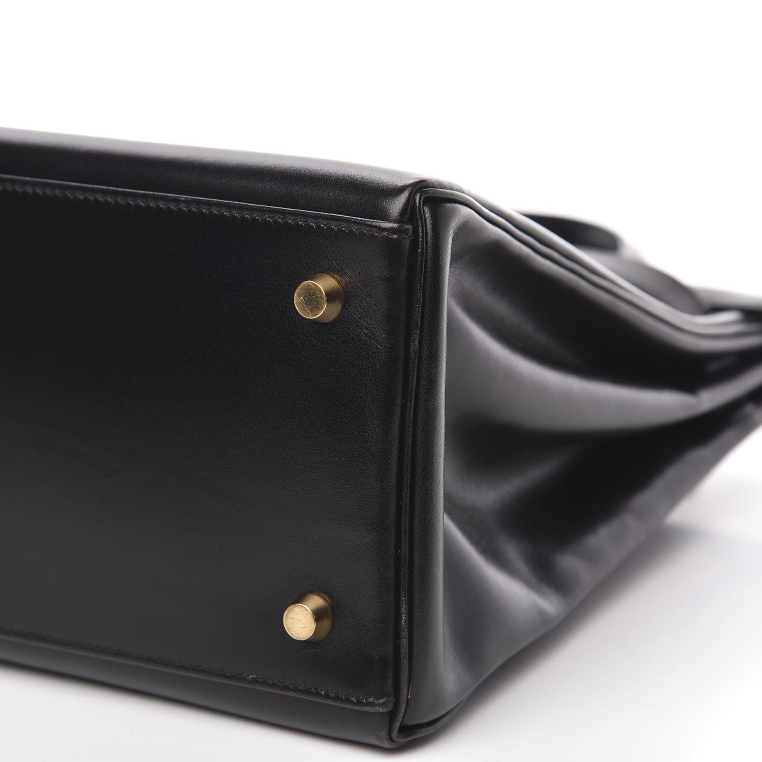 Hermes Box Kelly Retourne 35 Black 9 of 11