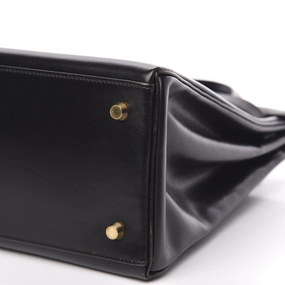 Hermes Box Kelly Retourne 35 Black 9 of 11