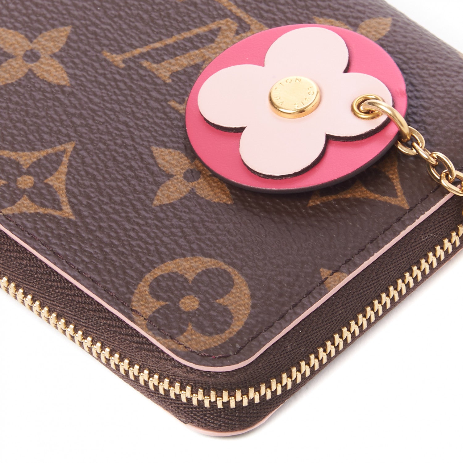 Louis Vuitton Monogram Bloom Flower Zippy Coin Purse 4 of 8