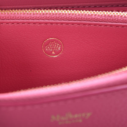 Mulberry Small Classic Grain Medium Zip Around Wallet Candy 6 of 8