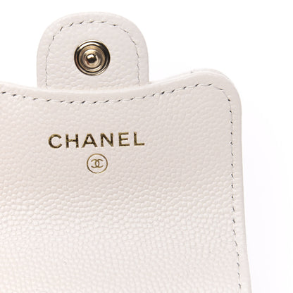 Chanel Caviar Quilted Airpods Pro Case White 5 of 8