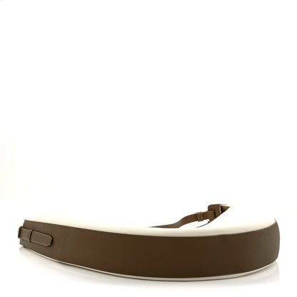 Khaite Canvas Calfskin August Hobo Cream Dark Olive 4 of 9