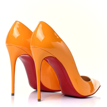 Christian Louboutin Patent Pigalle Follies 100 Pumps 41.5 Full Moon 3 of 5