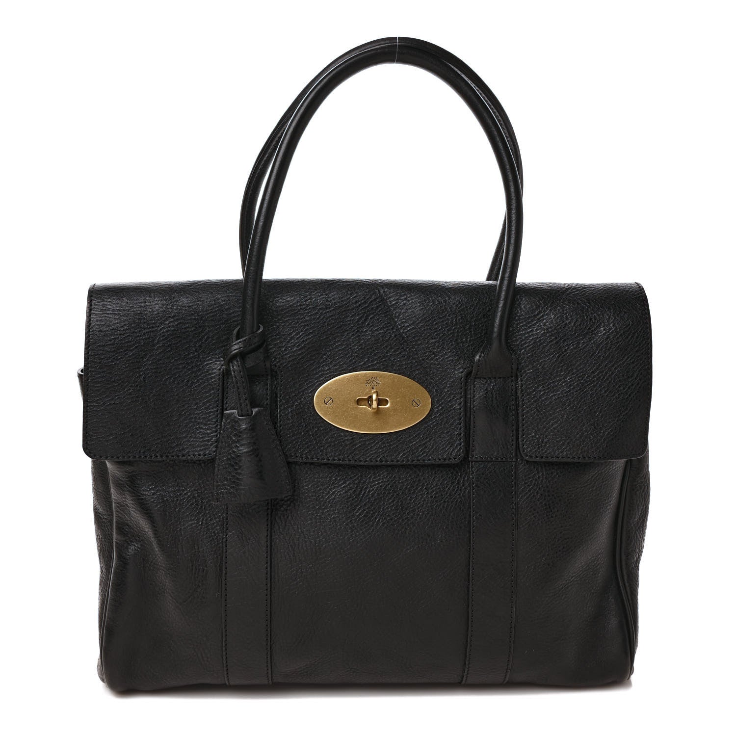 Mulberry Natural Leather Bayswater Black 1 of 11