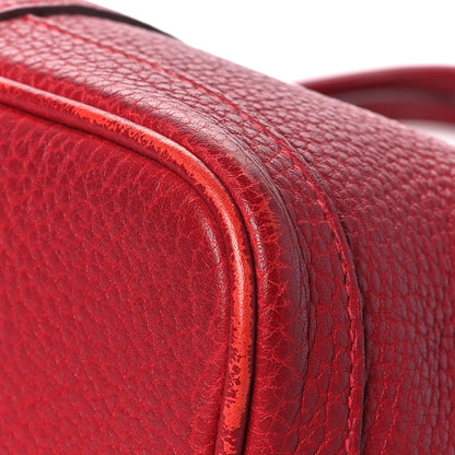 Hermes Buffle Sindhu Garden Party 30 TPM Rouge Vif 10 of 12