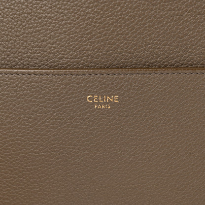 Celine Soft Grained Calfskin Sangle Bucket Bag Taupe 7 of 10