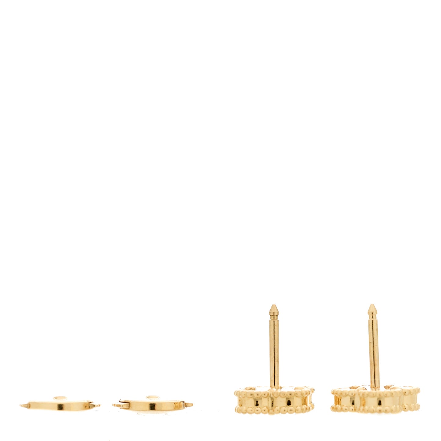 18K Yellow Gold Mother of Pearl Sweet Alhambra Earrings