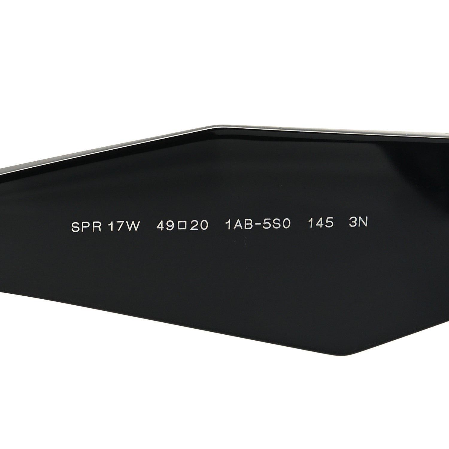 Prada Acetate Symbole Sunglasses SPR 17W Black 6 of 7