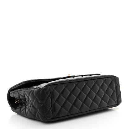 Chanel Caviar Quilted XXL Travel Flap Bag Black 4 of 11