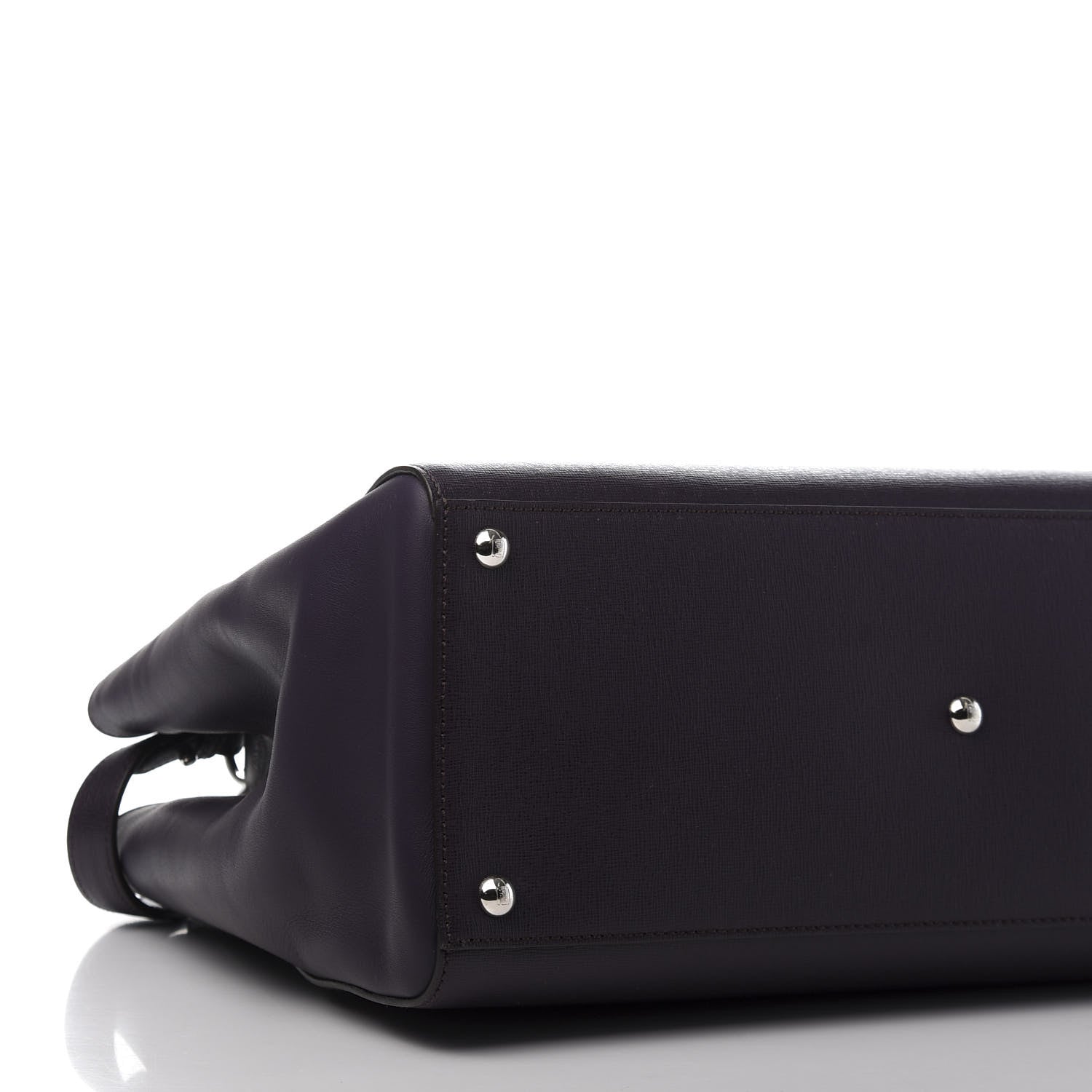 Fendi Vitello Elite Regular 2Jours Tote Ametista 7 of 12