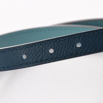 Hermes Epsom Swift 13mm Focus Belt 90 Bleu Atoll Colvert 5 of 8