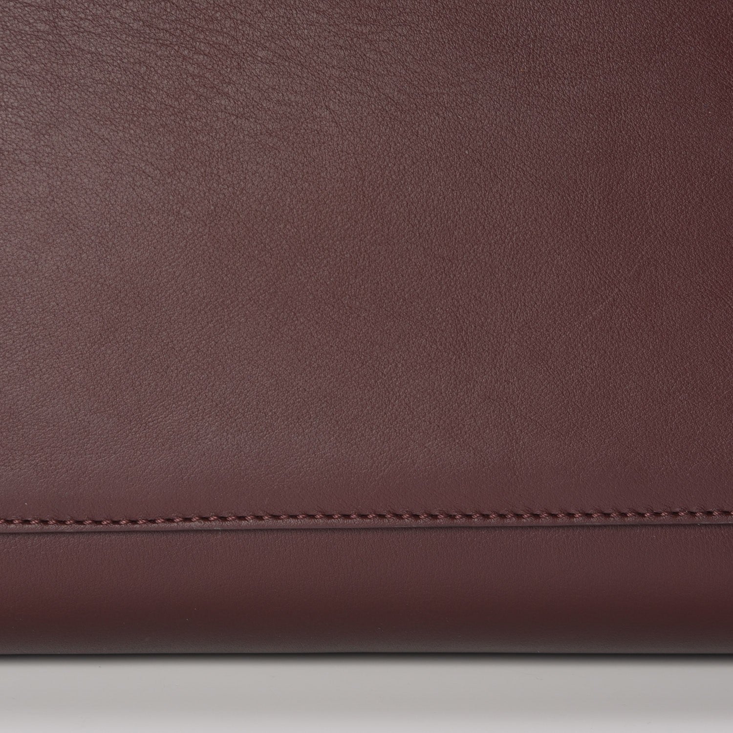 Mulberry Silky Calf Oversized Willow Tote Oxblood 10 of 11