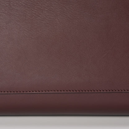 Mulberry Silky Calf Oversized Willow Tote Oxblood 10 of 11