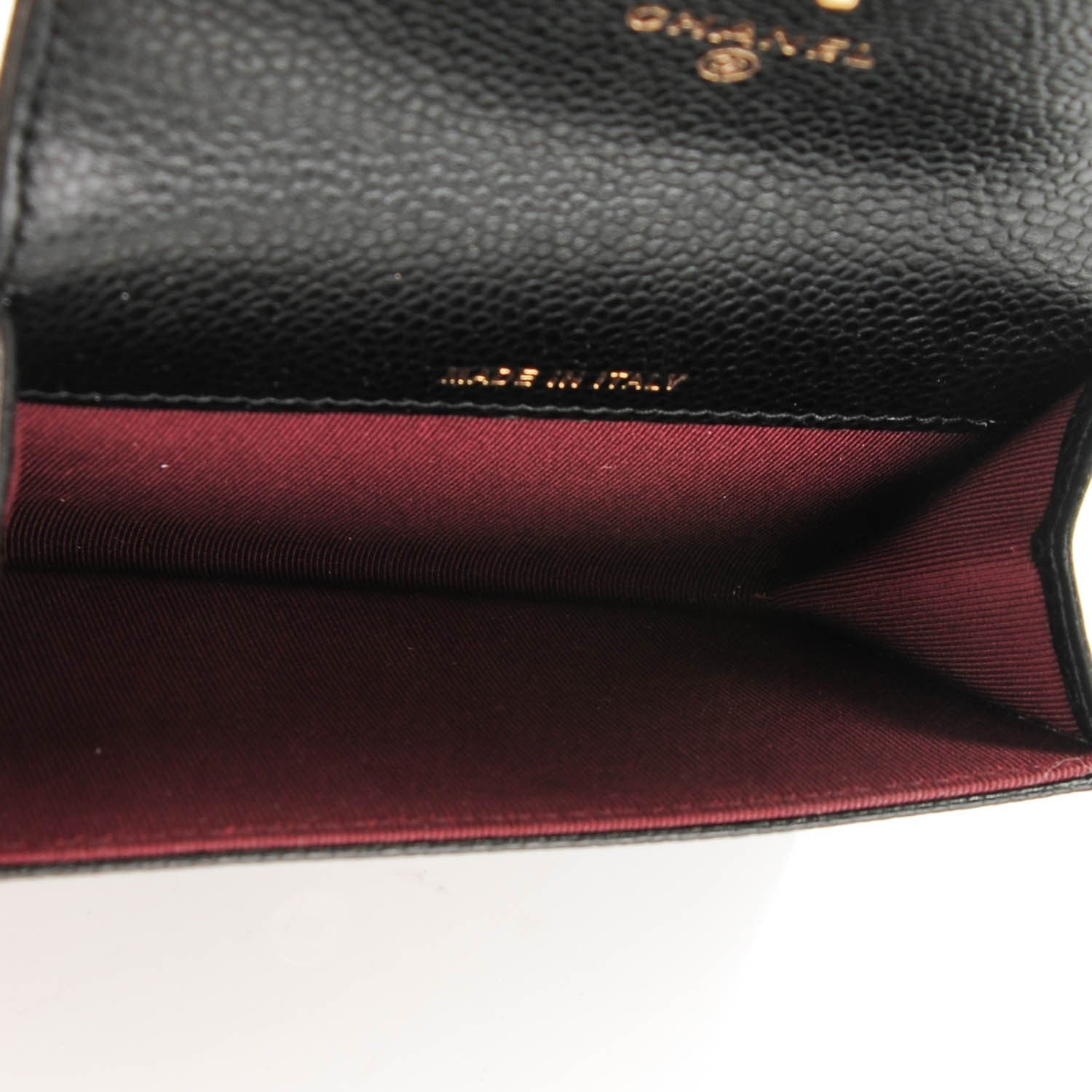Chanel Caviar Quilted Flap Card Holder Black 5 of 8