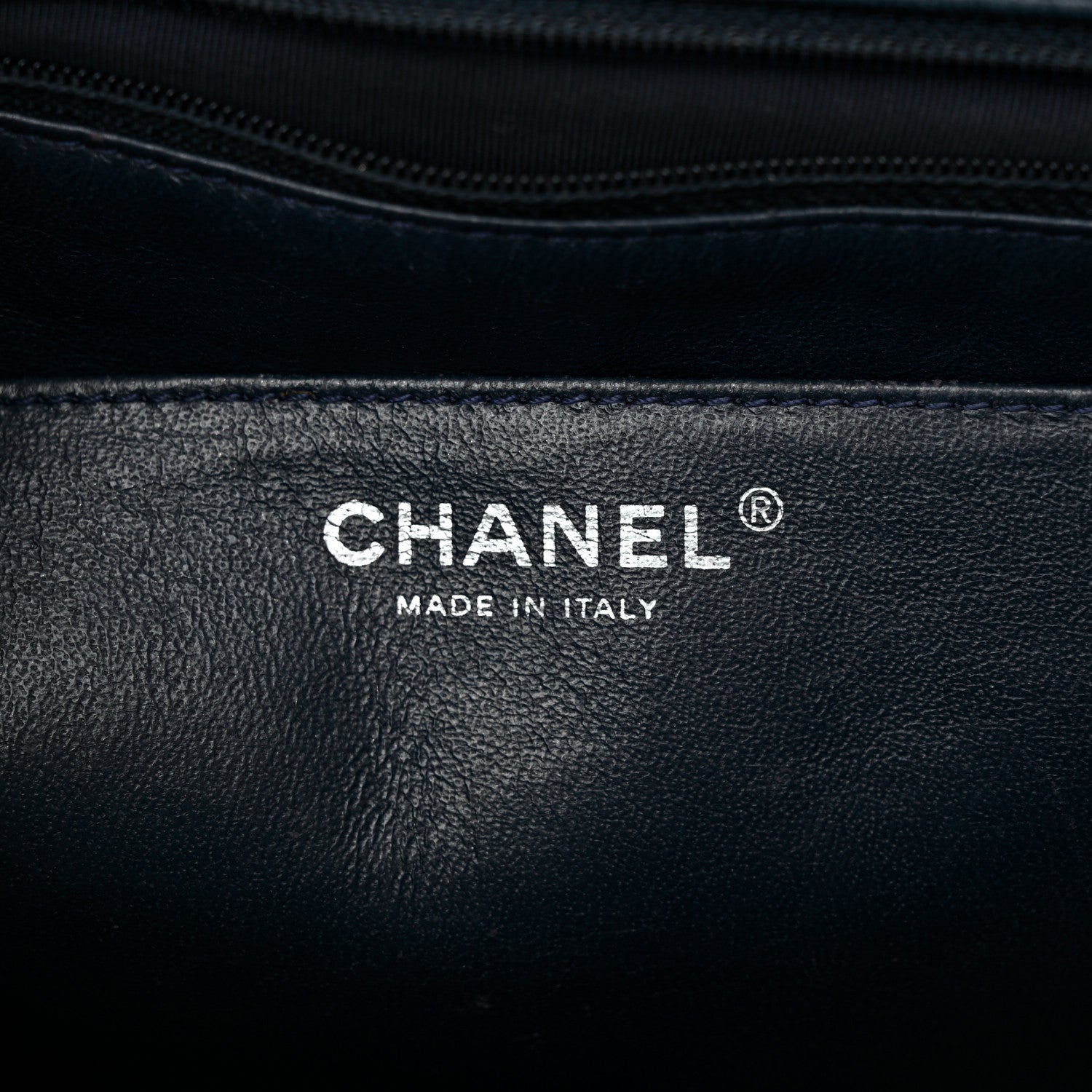 Chanel Patent Quilted Maxi Single Flap Blue 6 of 11