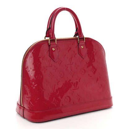 Louis Vuitton Vernis Alma PM Rose Indien 3 of 12