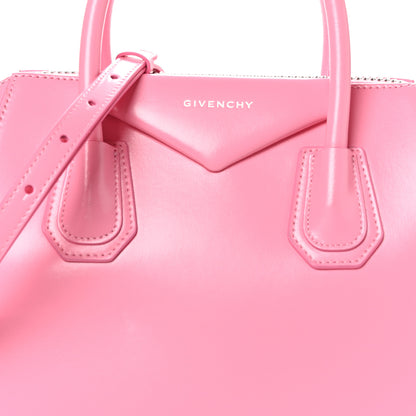 Givenchy Shiny Lord Calfskin Small Antigona Bright Pink 8 of 10