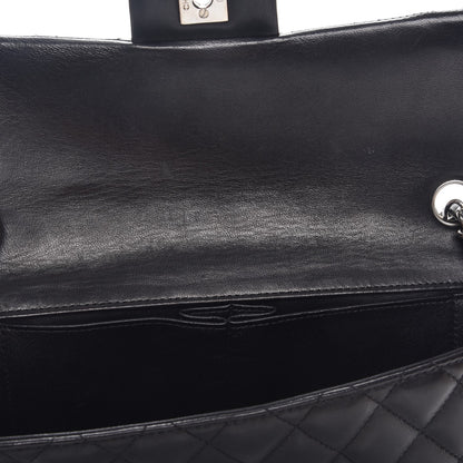 Chanel Lambskin Quilted East West Flap Black 7 of 10
