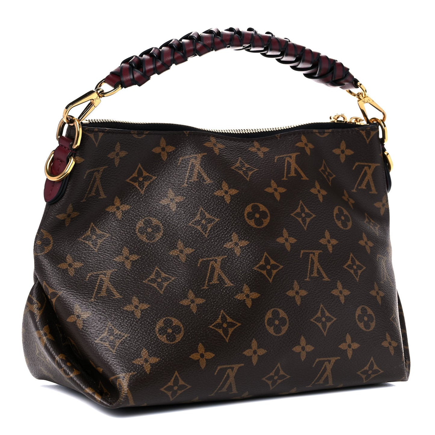 Monogram Beaubourg Hobo Mini Bordeaux Red Peach Safran Blue Jean Blue