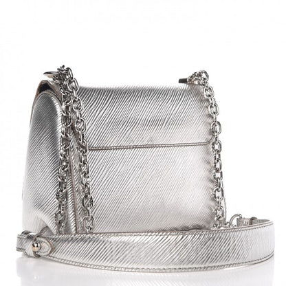 Louis Vuitton Epi Twist Shoulder Bag PM Argent 3 of 13