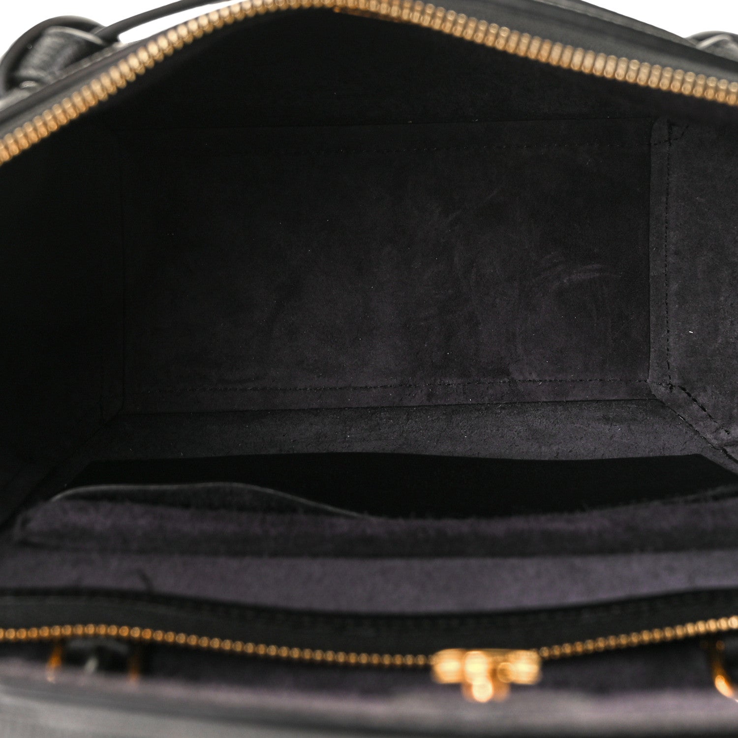 Celine Grained Calfskin Micro Belt Bag Black 5 of 11