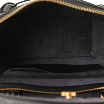 Celine Grained Calfskin Micro Belt Bag Black 5 of 11