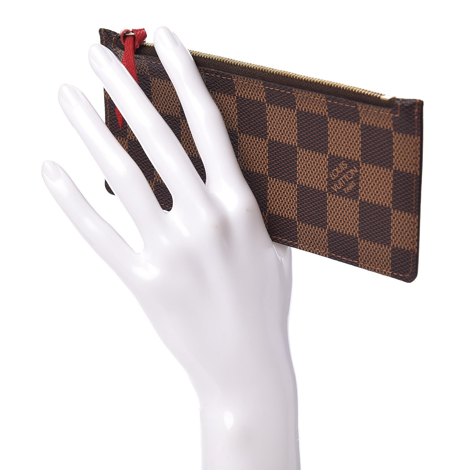 Louis Vuitton Damier Ebene Josephine Wallet Zippered Insert 2 of 7