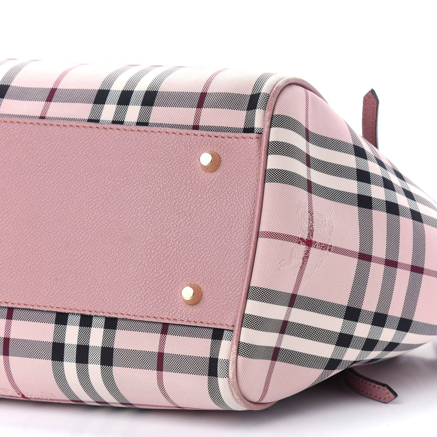 Burberry Haymarket Check Canterbury Tote Pink 10 of 12